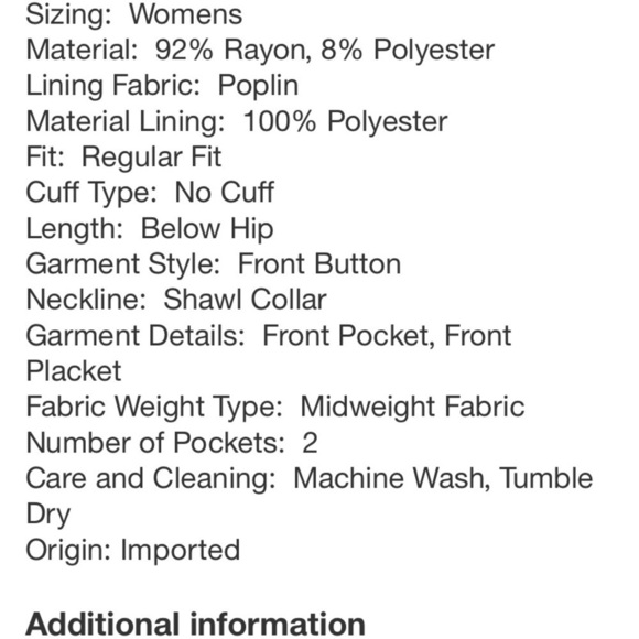 Women's Essential Blazer - A New Day
Cream M - Picture 8 of 8